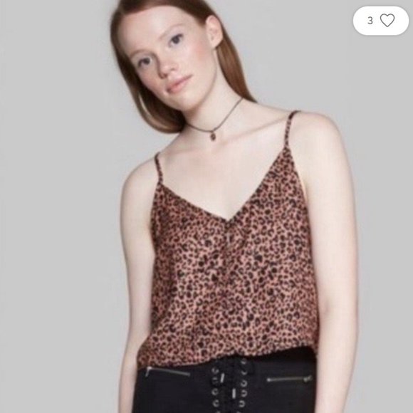 wild fable | Tops | Wild Fable Leopard Print Cropped Tank7983 | Poshmark